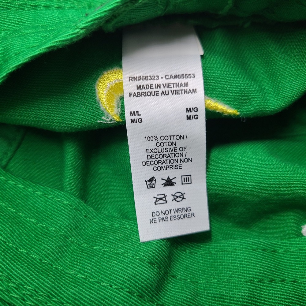 Oregon Ducks Bucket Hat Nike Fitted M-L Green White NCAA University Swoosh Men - Picture 9 of 9